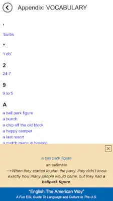 English The American Way android App screenshot 5